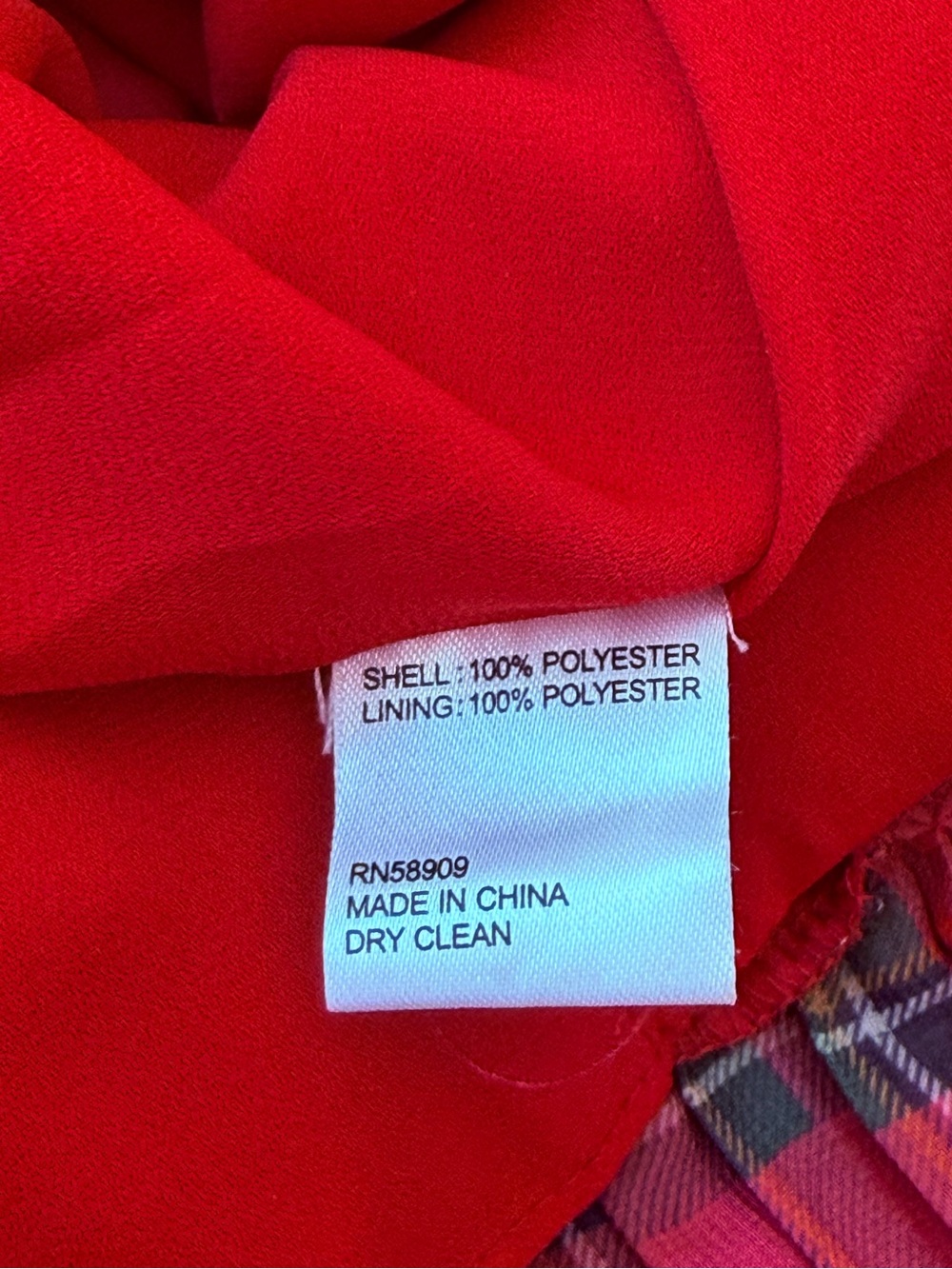 Antonio Melani Katrina Tartan Plaid Layered Ruffled Red Black Holiday Skirt 6 - Picture 12 of 16